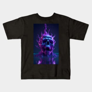 Surreal Mystic Skull Kids T-Shirt